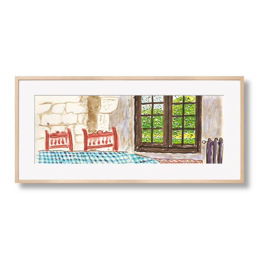 David Hockney. 220 for 2020. Art Edition No. 201–300 ‘Two Chairs and Rain on Window’ (English) (AP)