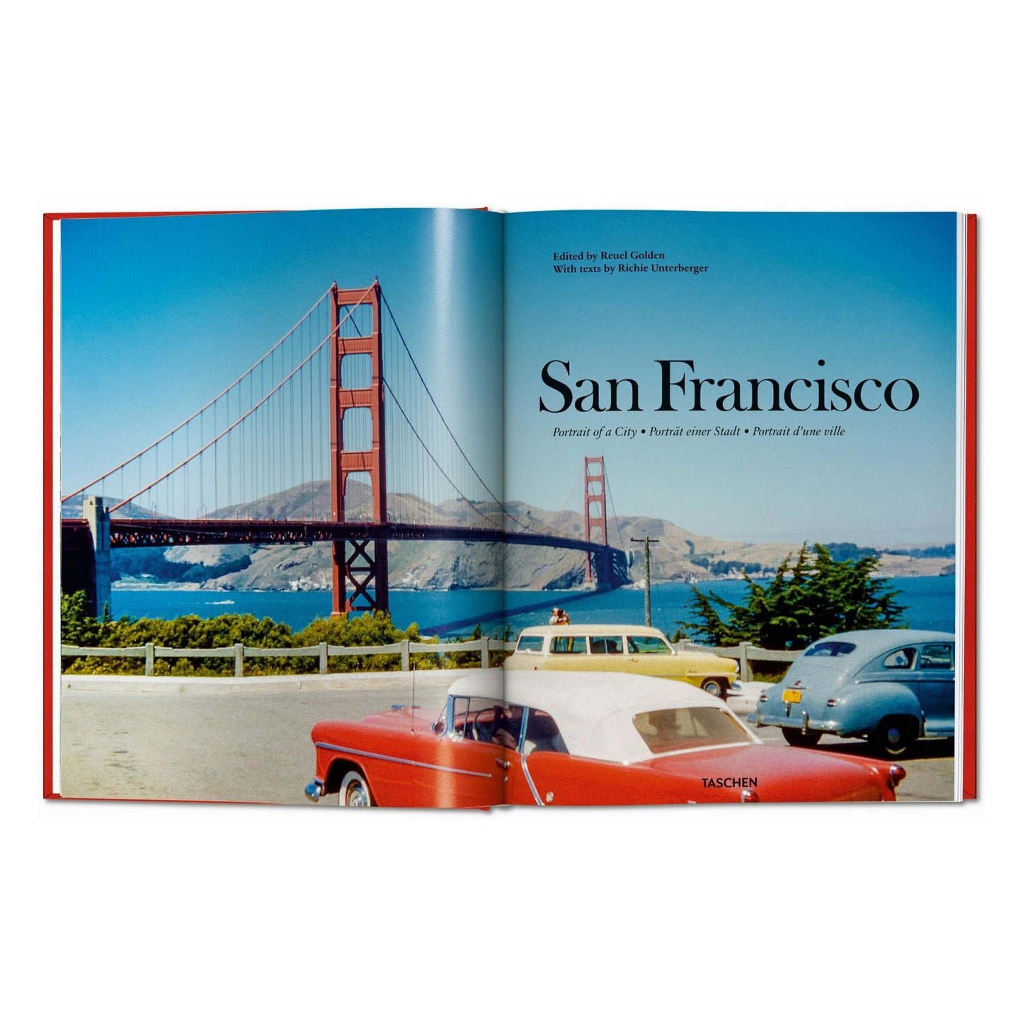 San Francisco. Portrait of a City, Art Edition No. 1–75 'Union Square, Post Street, 1947' (German, French, English)