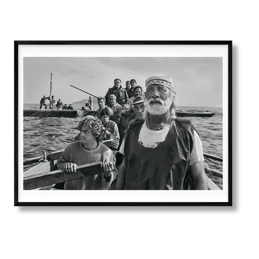 Sebastião Salgado. Workers. Art Edition No. 1–100 ‘Fishermen, Trapani, Italy, 1991’ (English) (AP)