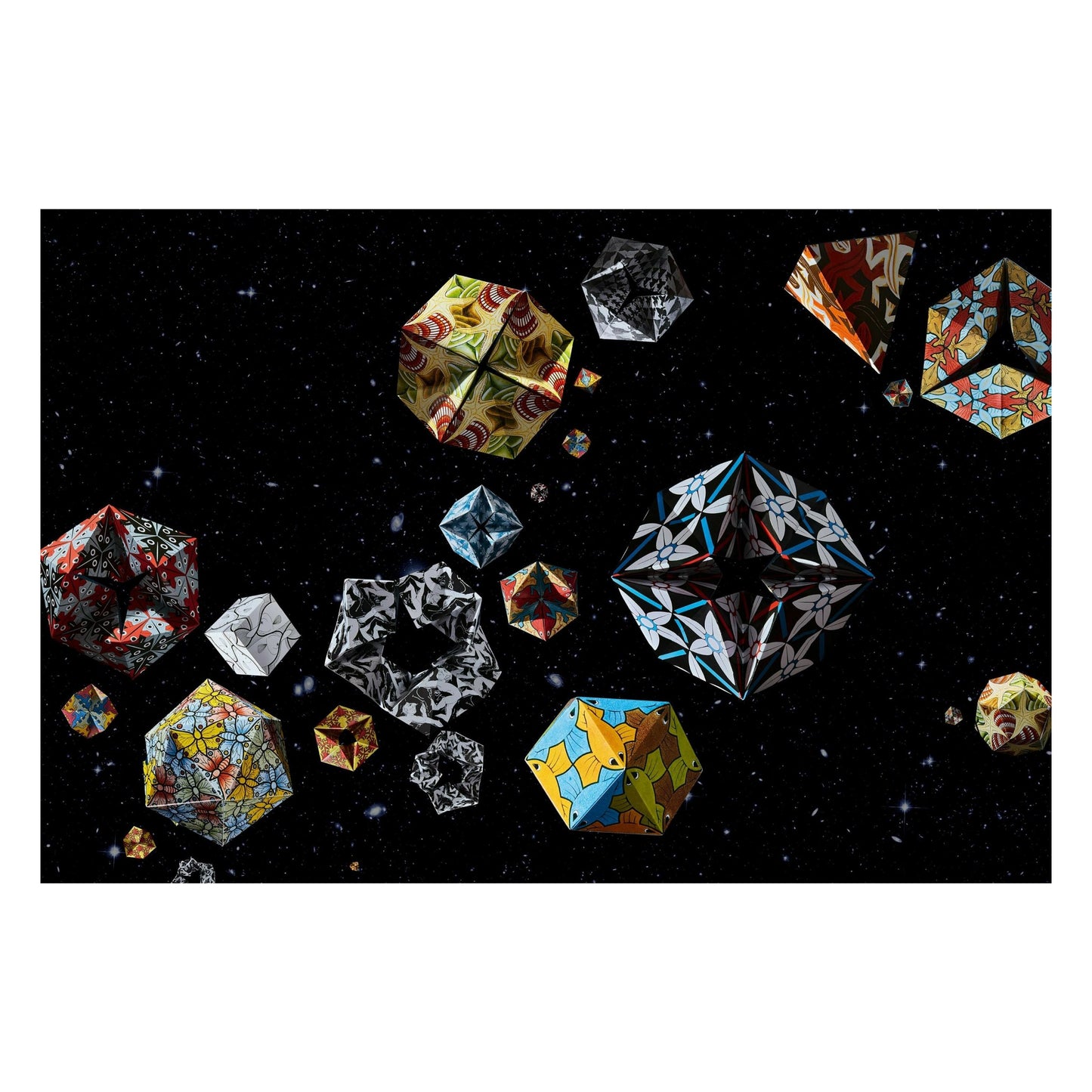 M.C. Escher. Kaleidozyklen (German)