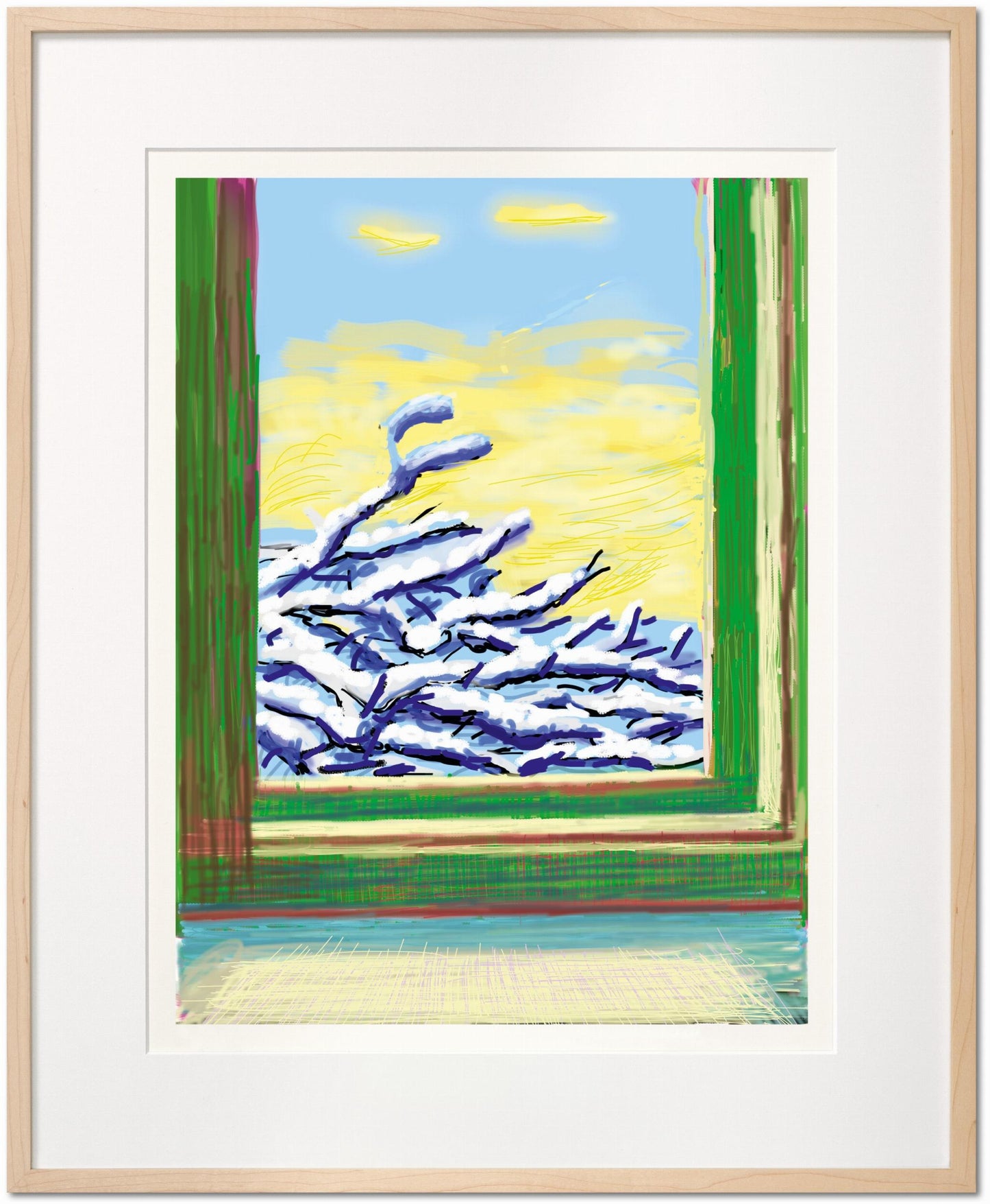 Hockney, My Window, Art C (No.501-750) (English) (AP)