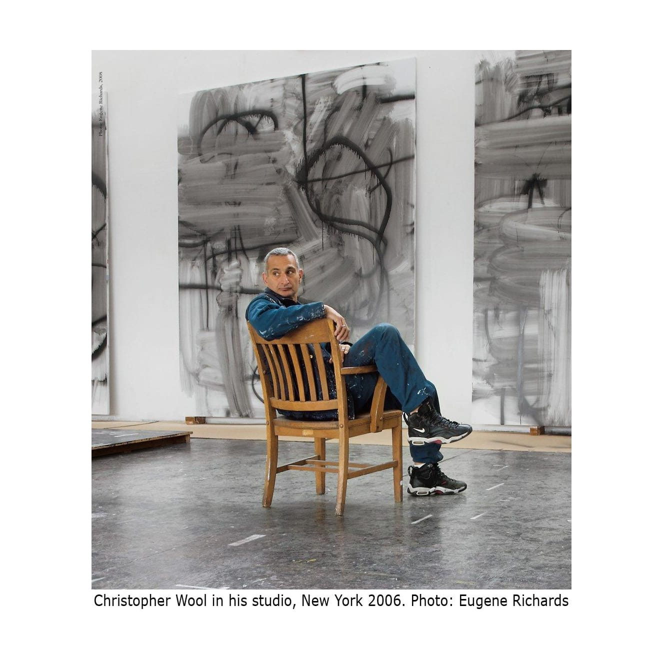 Christopher Wool (German, French, English) (AP)