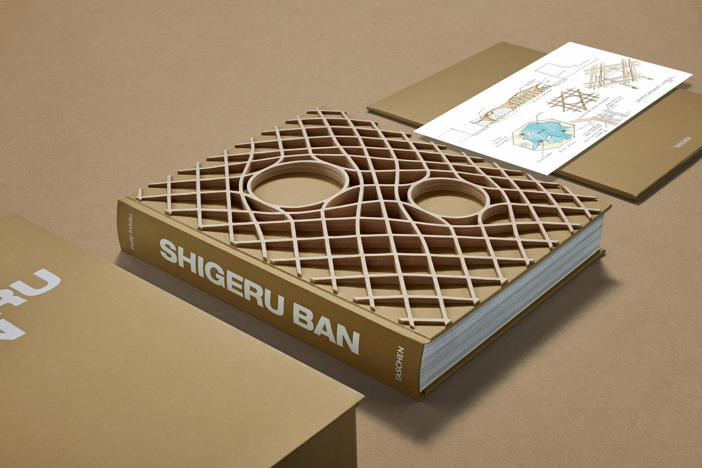 Shigeru Ban. Complete Works 1985–Today. Art Edition ‘Bamboo Gridshell Roof’, 2023 (German, French, English) (AP)