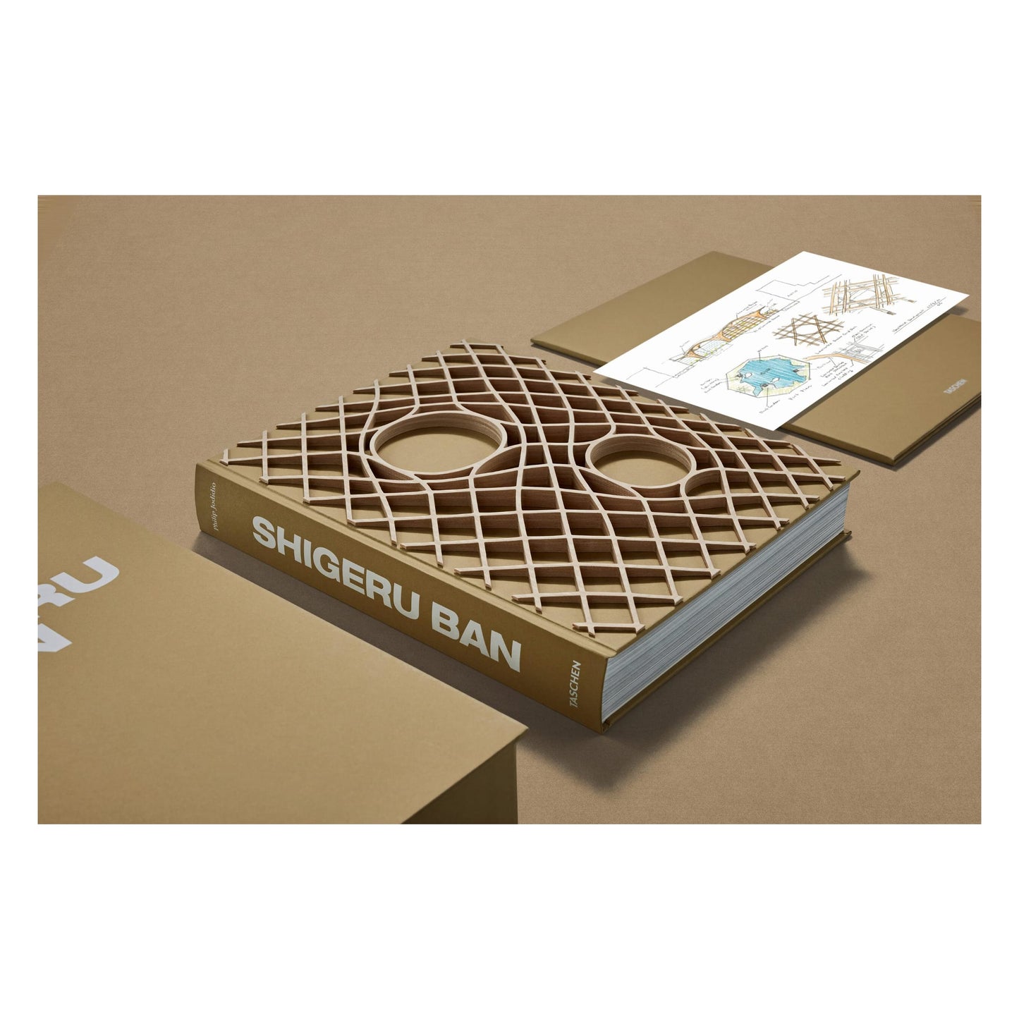 Shigeru Ban. Complete Works 1985–Today. Art Edition ‘Bamboo Gridshell Roof’, 2023 (German, French, English) (AP)