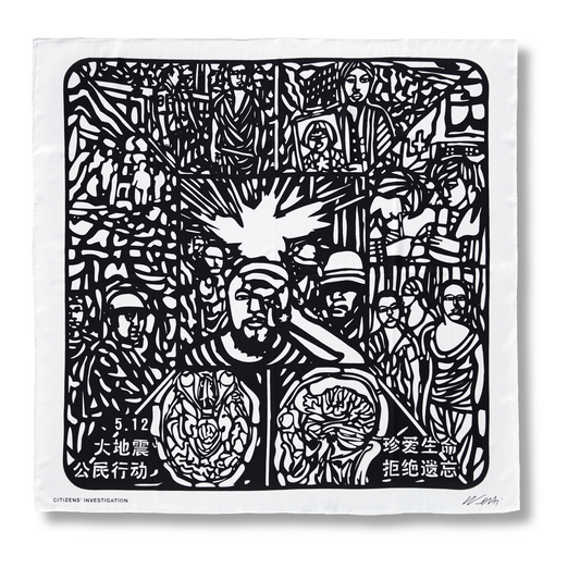Ai Weiwei. The Silk Scarf ‘Citizens’ Investigation’