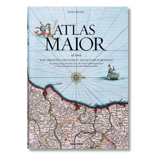 Joan Blaeu. Atlas Maior of 1665 (German, French, English)