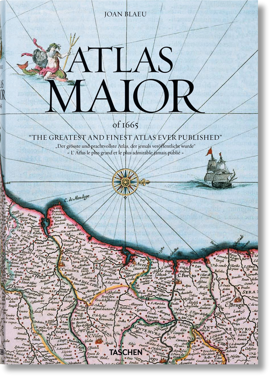 Joan Blaeu. Atlas Maior of 1665 (German, French, English)