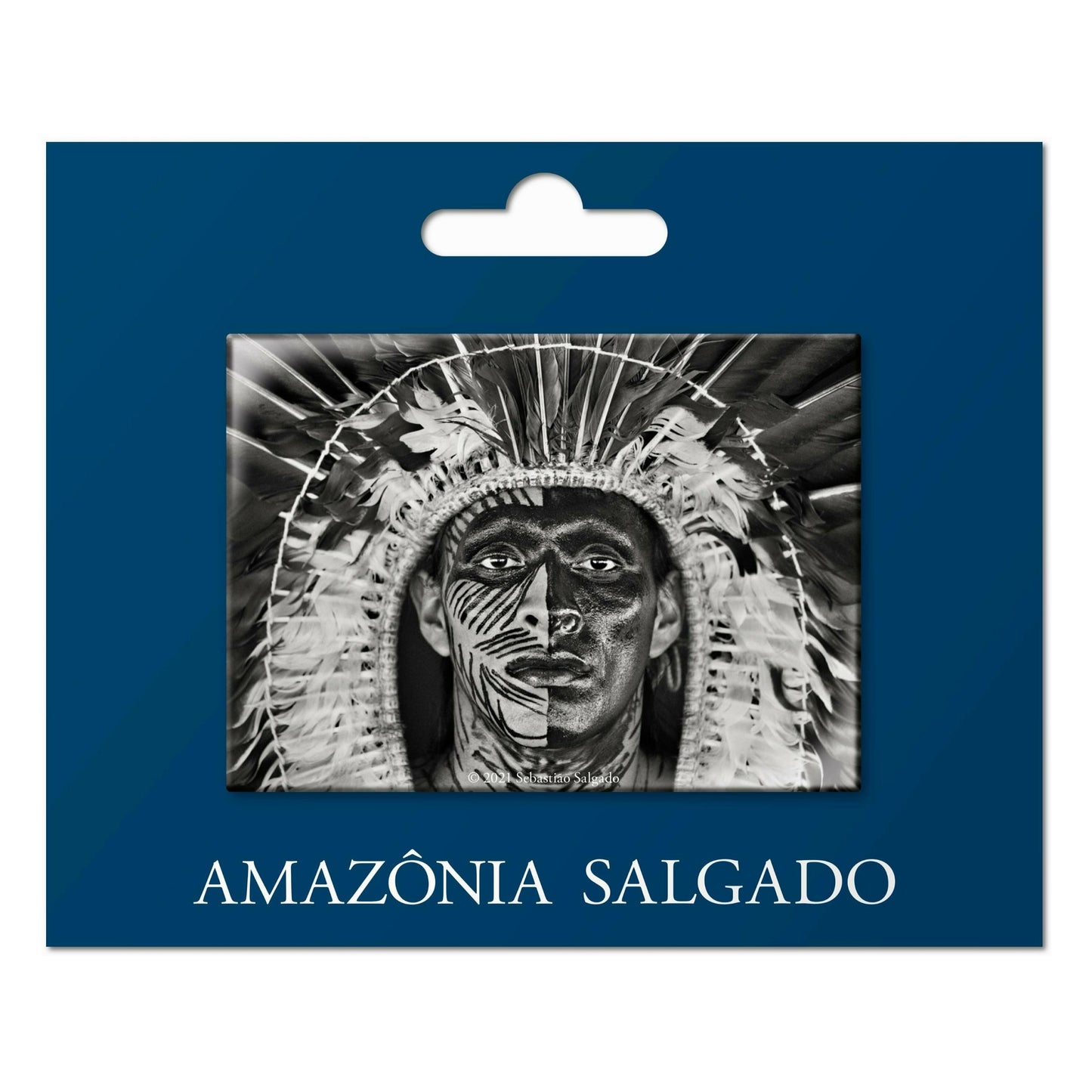 Sebastião Salgado. Amazônia. Magnet ‘Yawanawa Man’