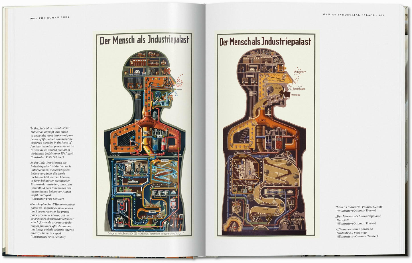 Fritz Kahn. Infographics Pioneer (German, French, English)