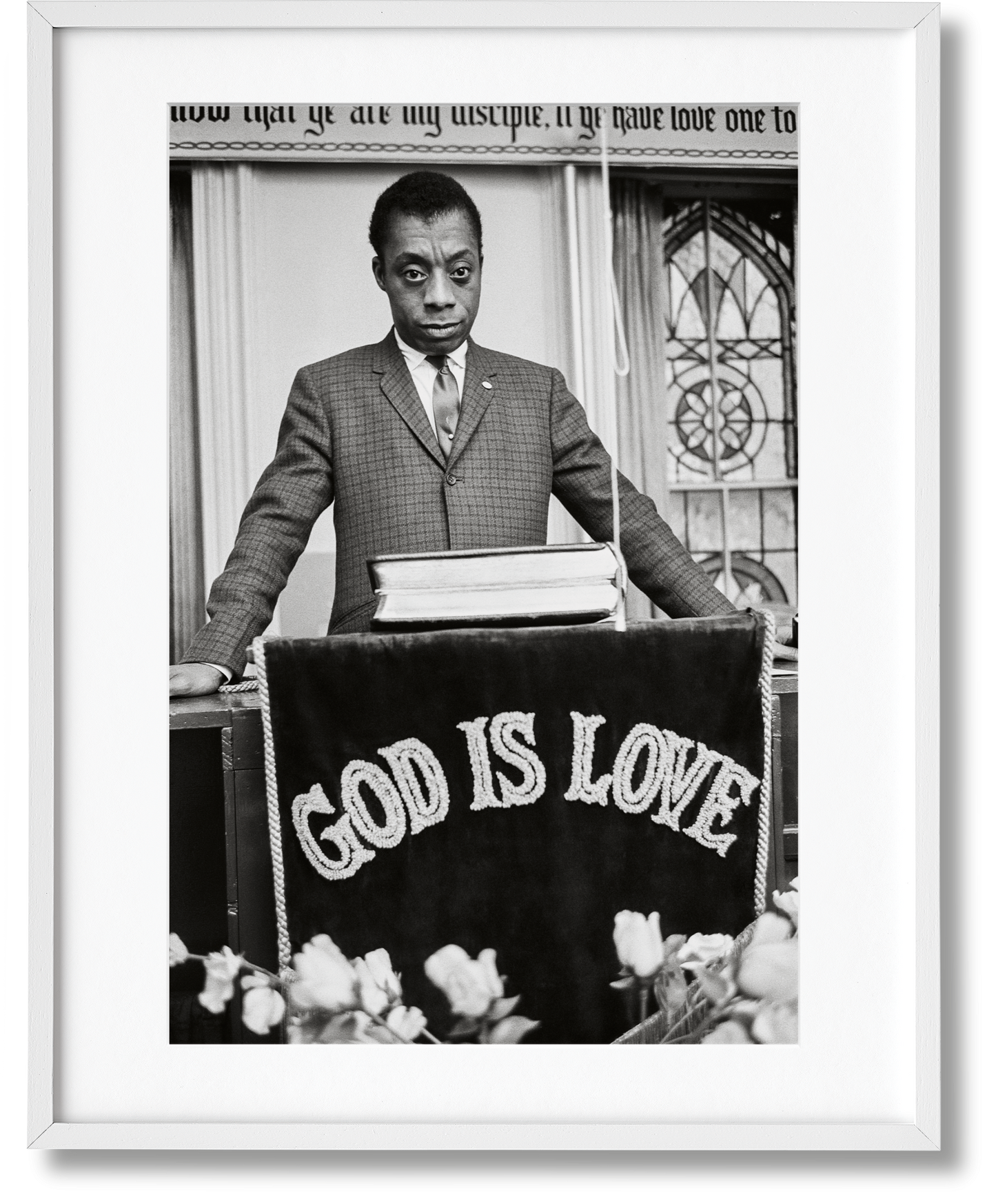 James Baldwin. The Fire Next Time, Art Edition No. 51–100, Steve Schapiro ‘James Baldwin’ (English)