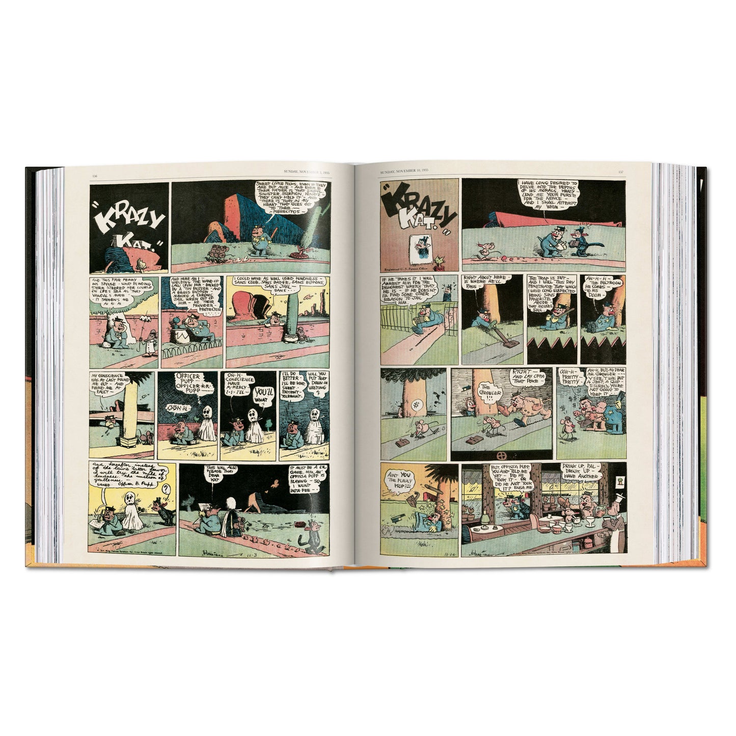 George Herriman. Krazy Kat. The Complete Color Sundays 1935–1944 (English)