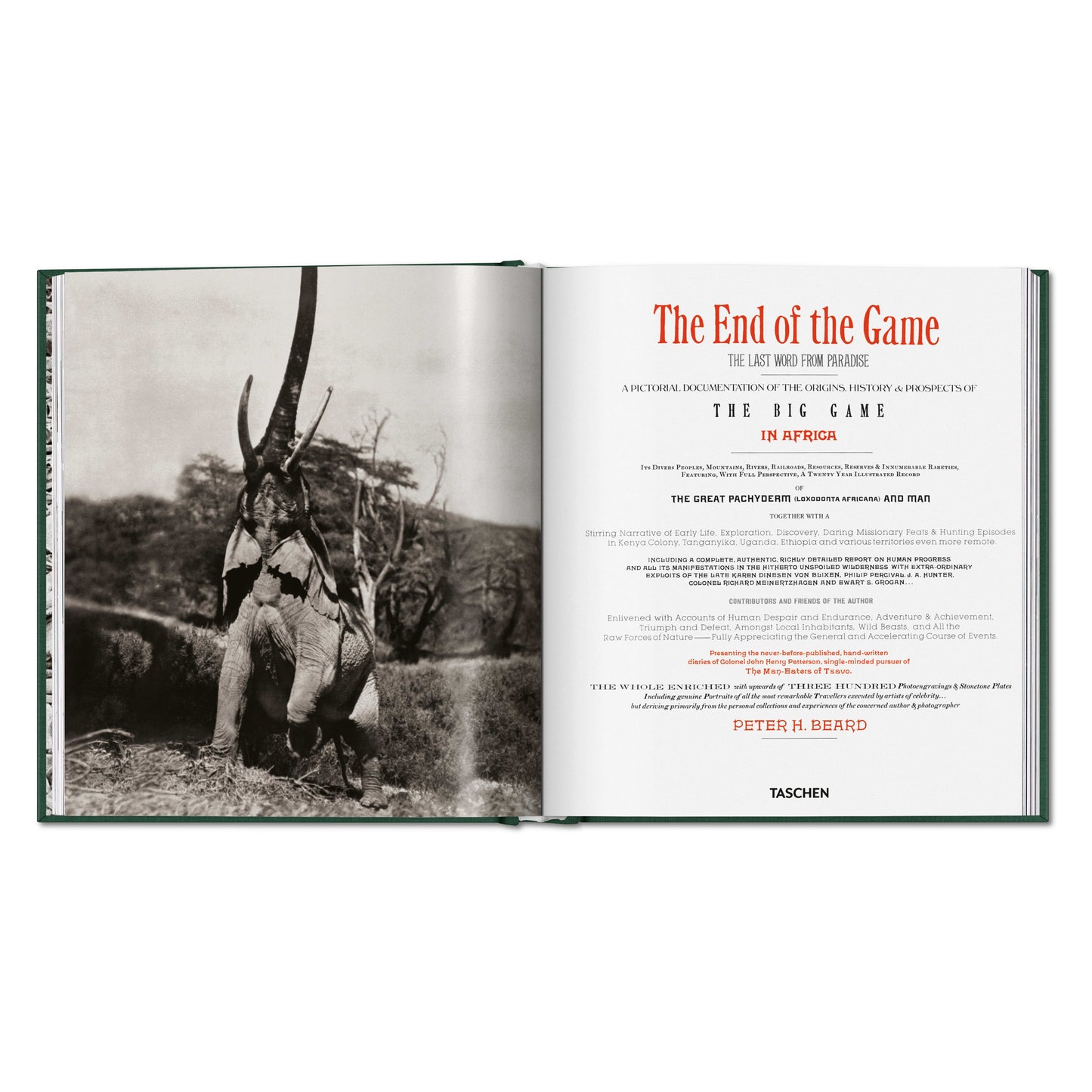 Peter Beard. The End of the Game (English)
