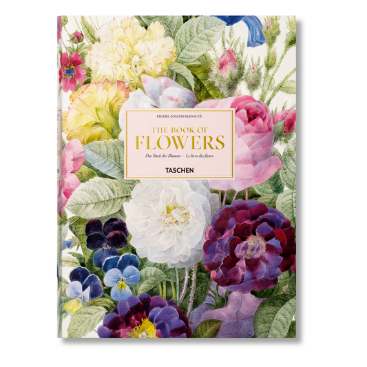 Redouté. El libro de las flores (Spanish, English, Italian)
