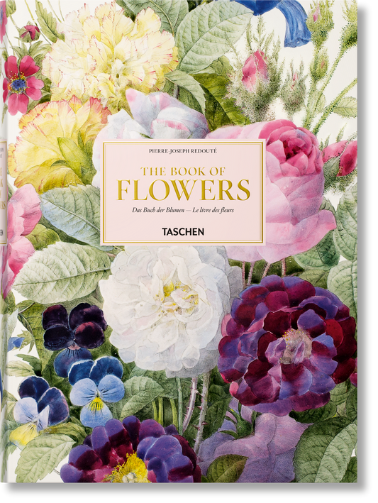 Redouté. The Book of Flowers (German, French, English)