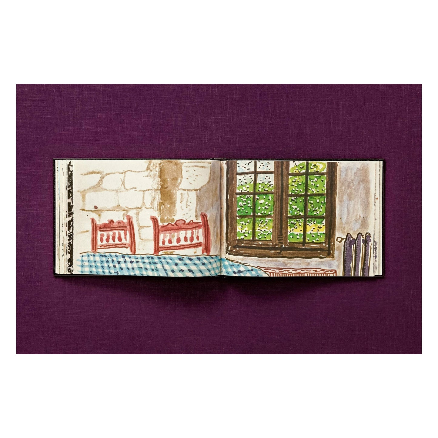 David Hockney. 220 for 2020. Art Edition No. 201–300 ‘Two Chairs and Rain on Window’ (English) (AP)