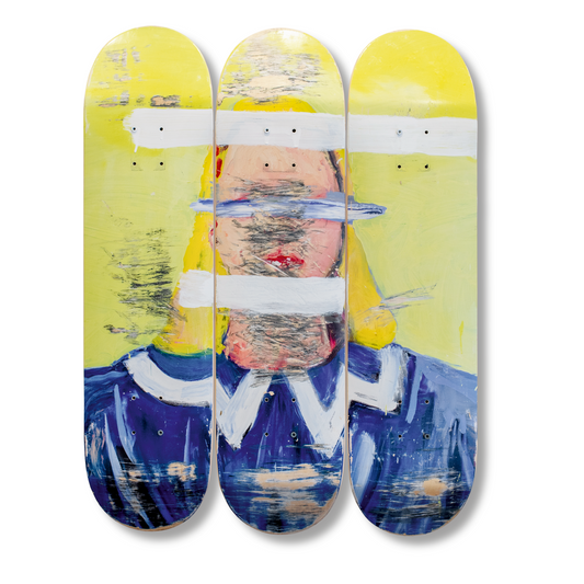 Julian Schnabel. Art Edition No. 1–75 ‘Blind Girl/Lemon Yellow’, 2023 (German, French, English)