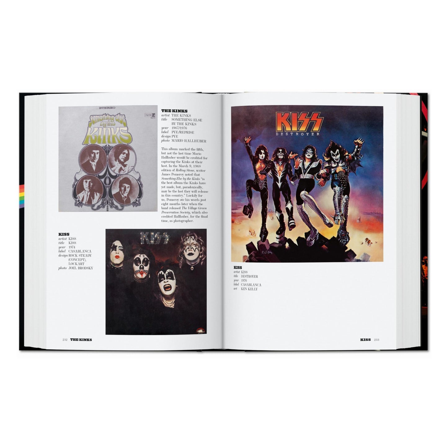 Rock Covers. 45th Ed. (German, French, English)