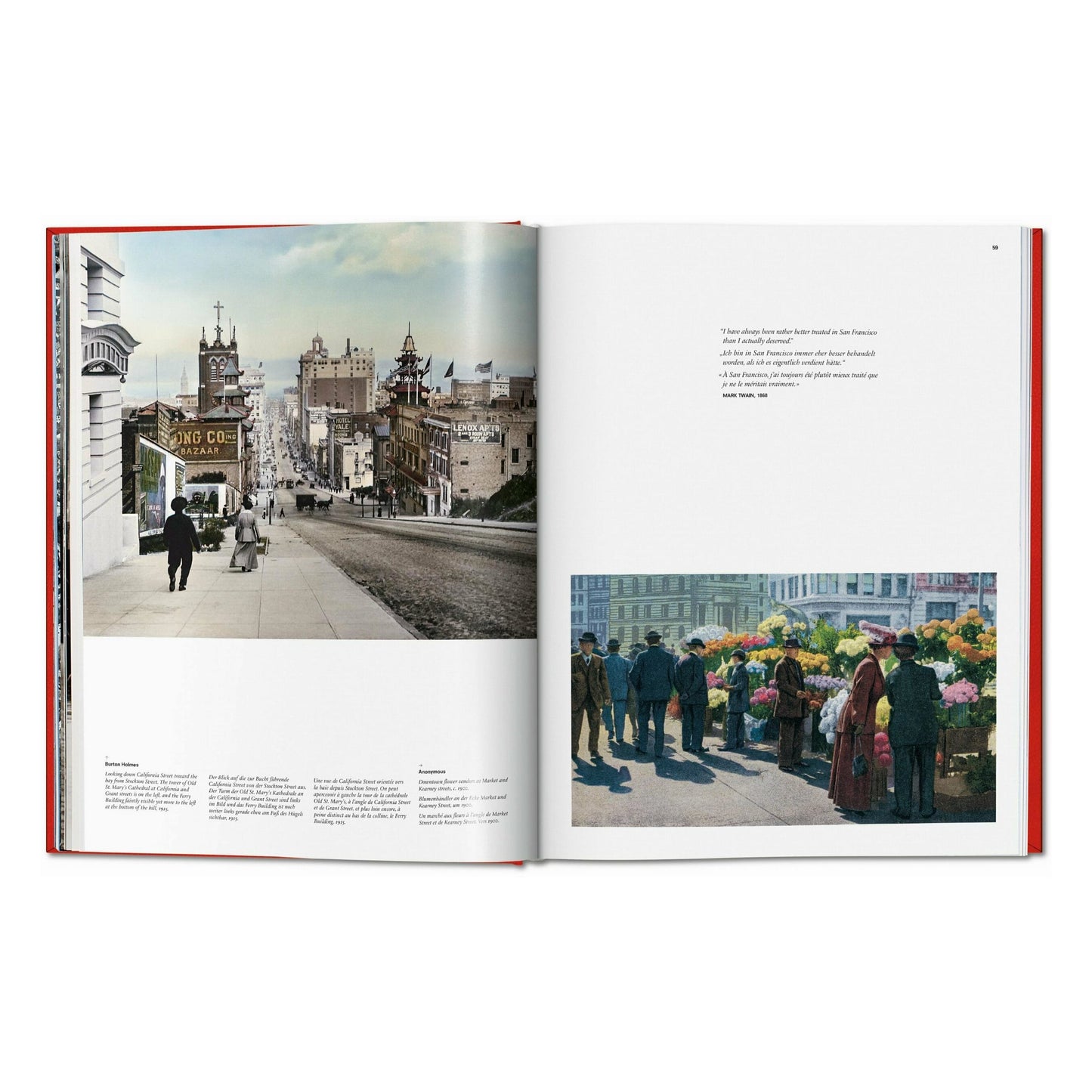 San Francisco. Portrait of a City, Art Edition No. 1–75 'Union Square, Post Street, 1947' (German, French, English) (AP)