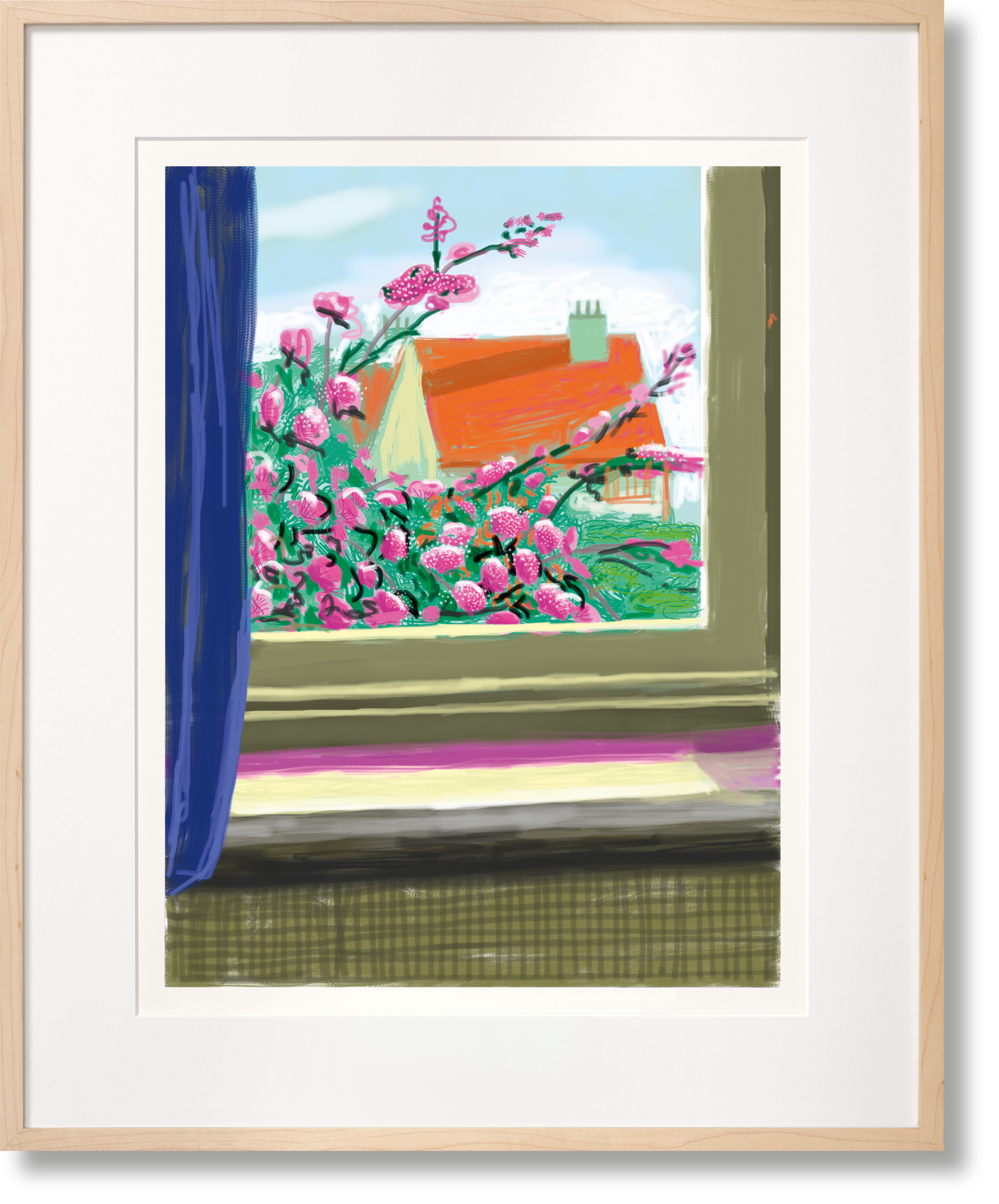 Hockney, My Window, Art D (No.751-1000) (English) (AP)