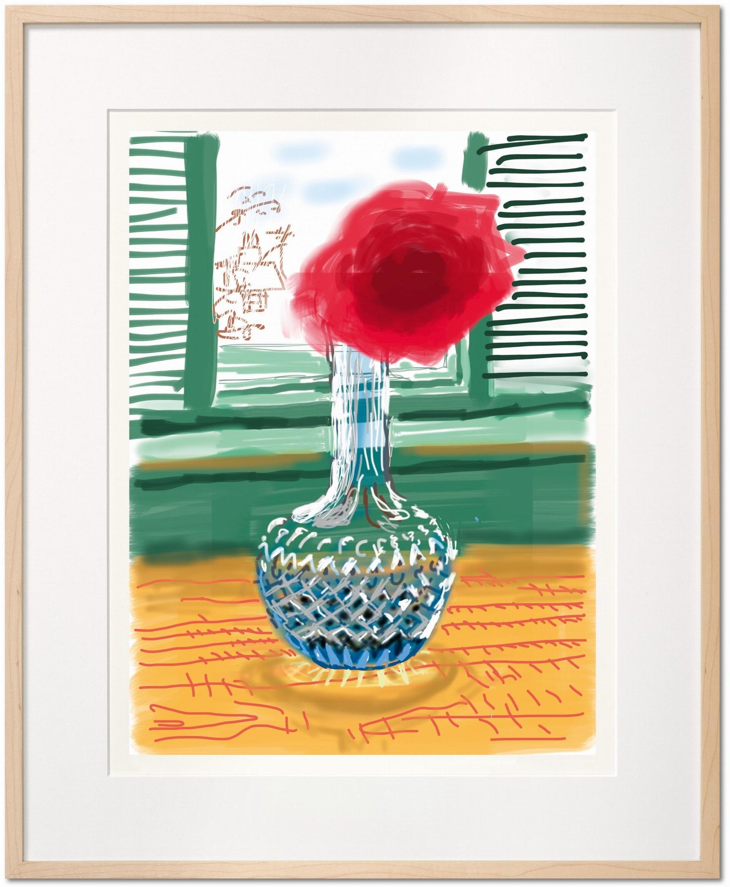 Hockney, My Window, Art B (No.251-500) (English) (AP)