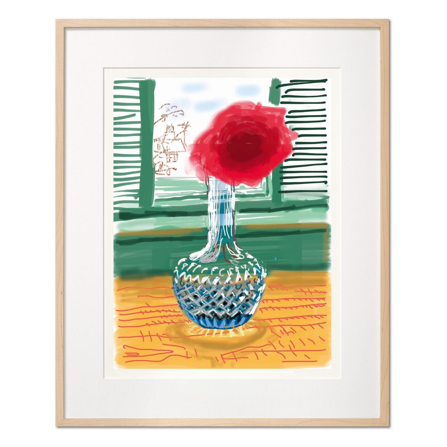 David Hockney. My Window. Art Edition (No. 251–500) ‘No. 281’. 23rd July 2010 (English)