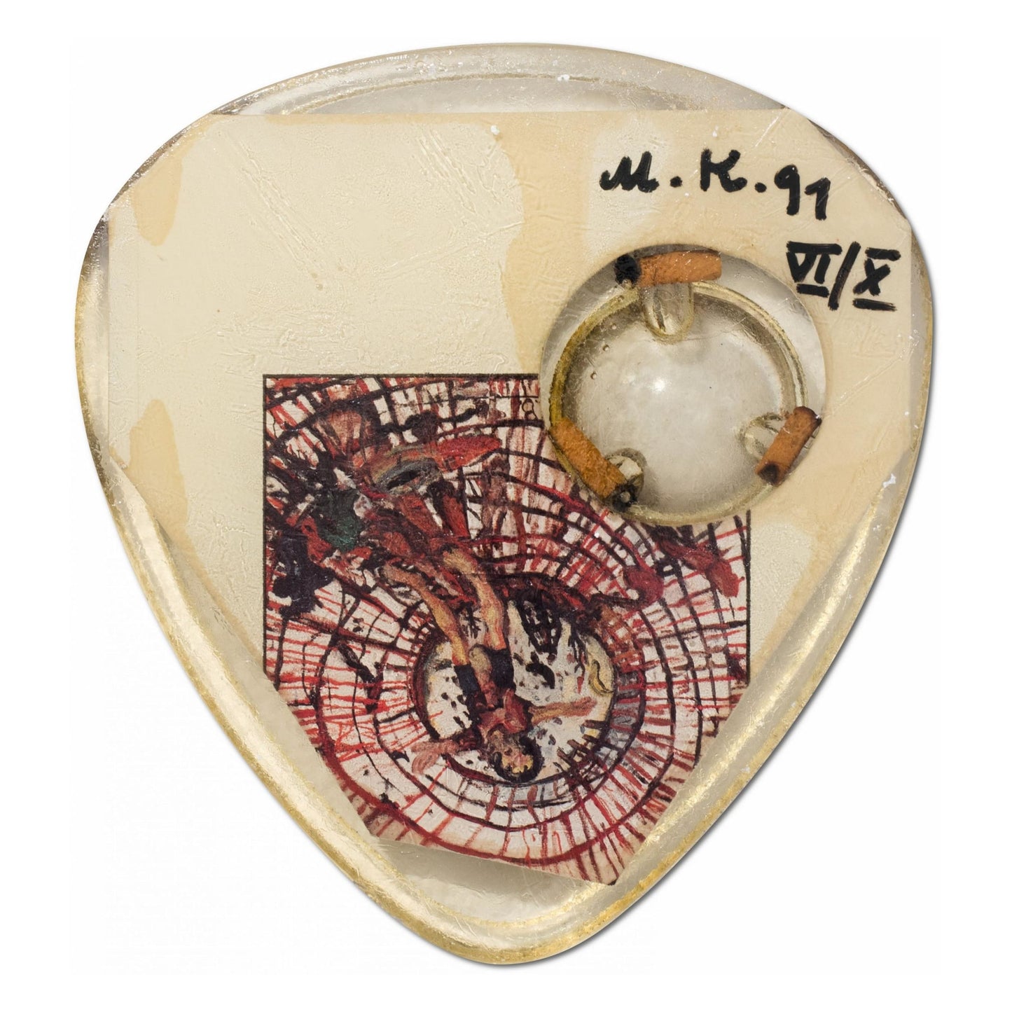 Martin Kippenberger. Ashtray ‘Baselitz’ (German, French, English)
