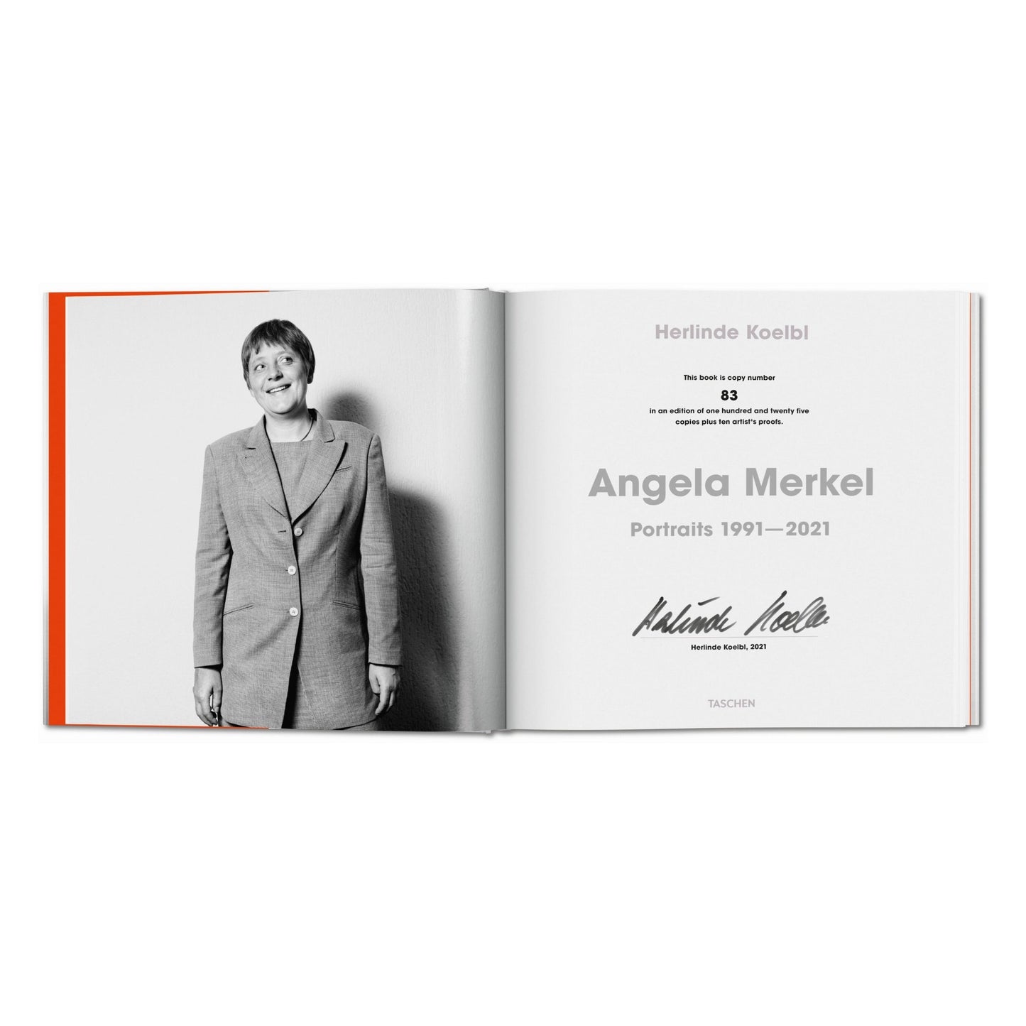 Koelbl, Angela Merkel, Art (German, English) (AP)