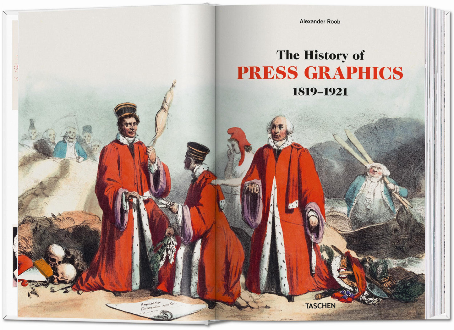 History of Press Graphics. 1819–1921 (German, French, English)