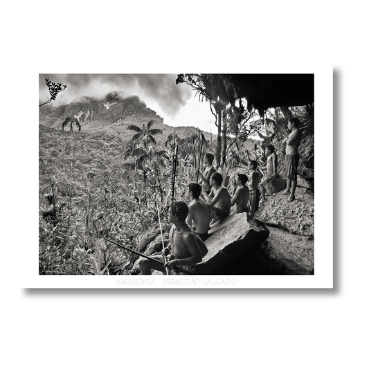Sebastião Salgado. Amazônia. Poster ‘Yanomani Men’