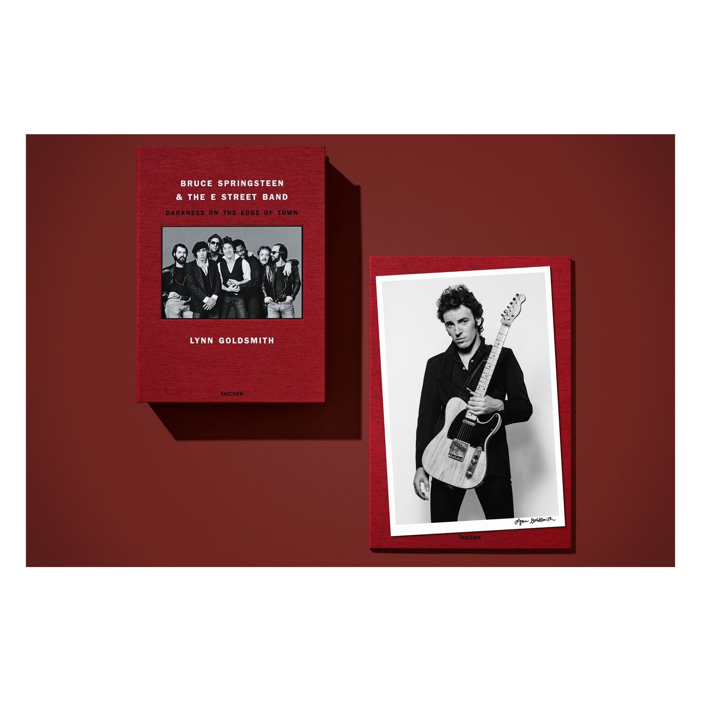 Lynn Goldsmith. Bruce Springsteen & The E Street Band. Art Edition No. 1–100 ‘Bruce, Studio Portrait, 1978’ (German, French, English) (AP)