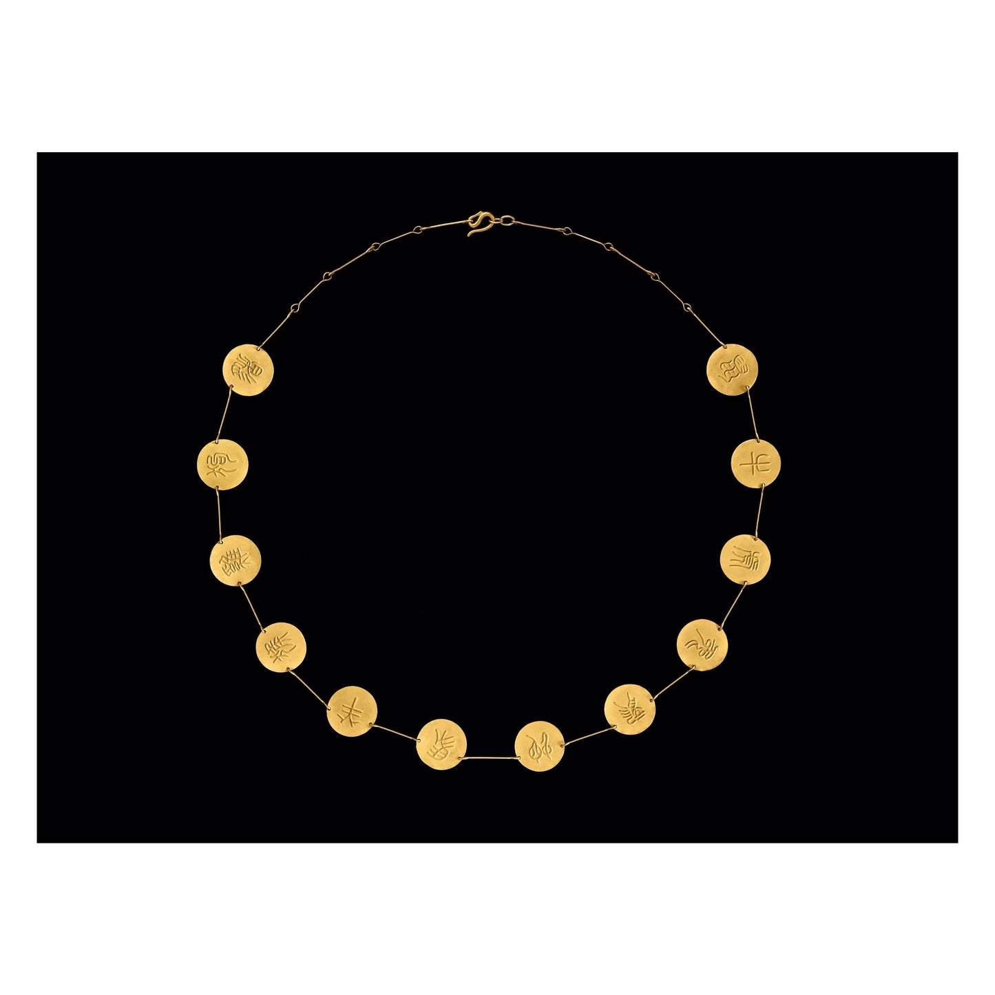 Ai Weiwei. Zodiac Charms Necklace. Art Edition