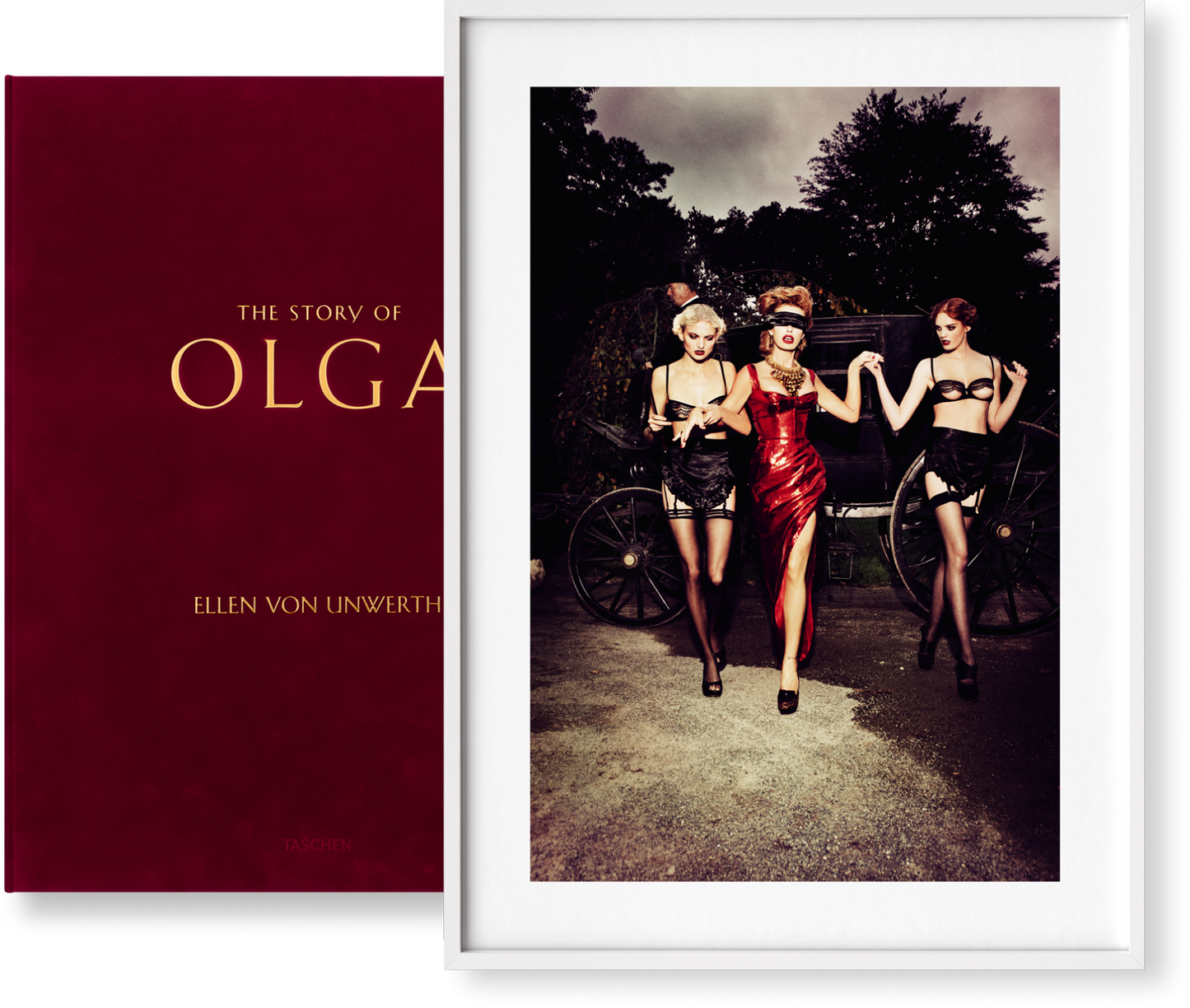 Ellen von Unwerth. The Story of Olga. Art Edition No. 1–125 ‘Servants’ (German, French, English)