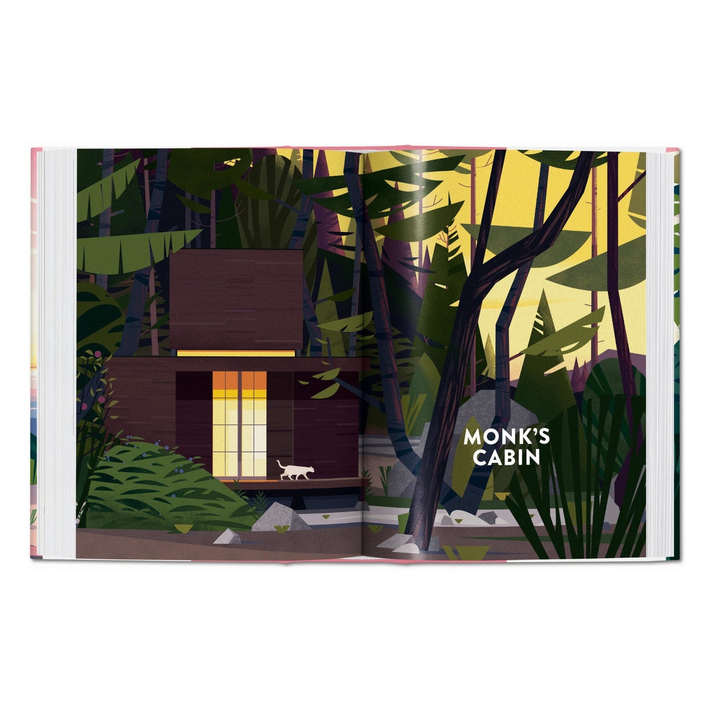 Cabins (German, French, English)