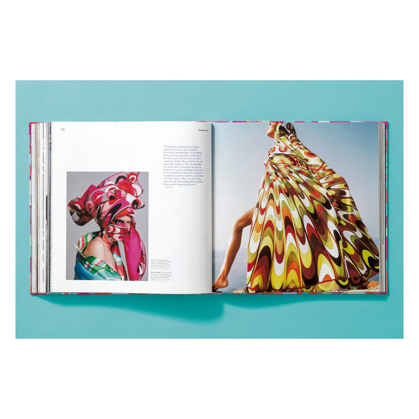 Pucci. Art Edition, Vintage Scarf (German, French, English, Italian) (AP)