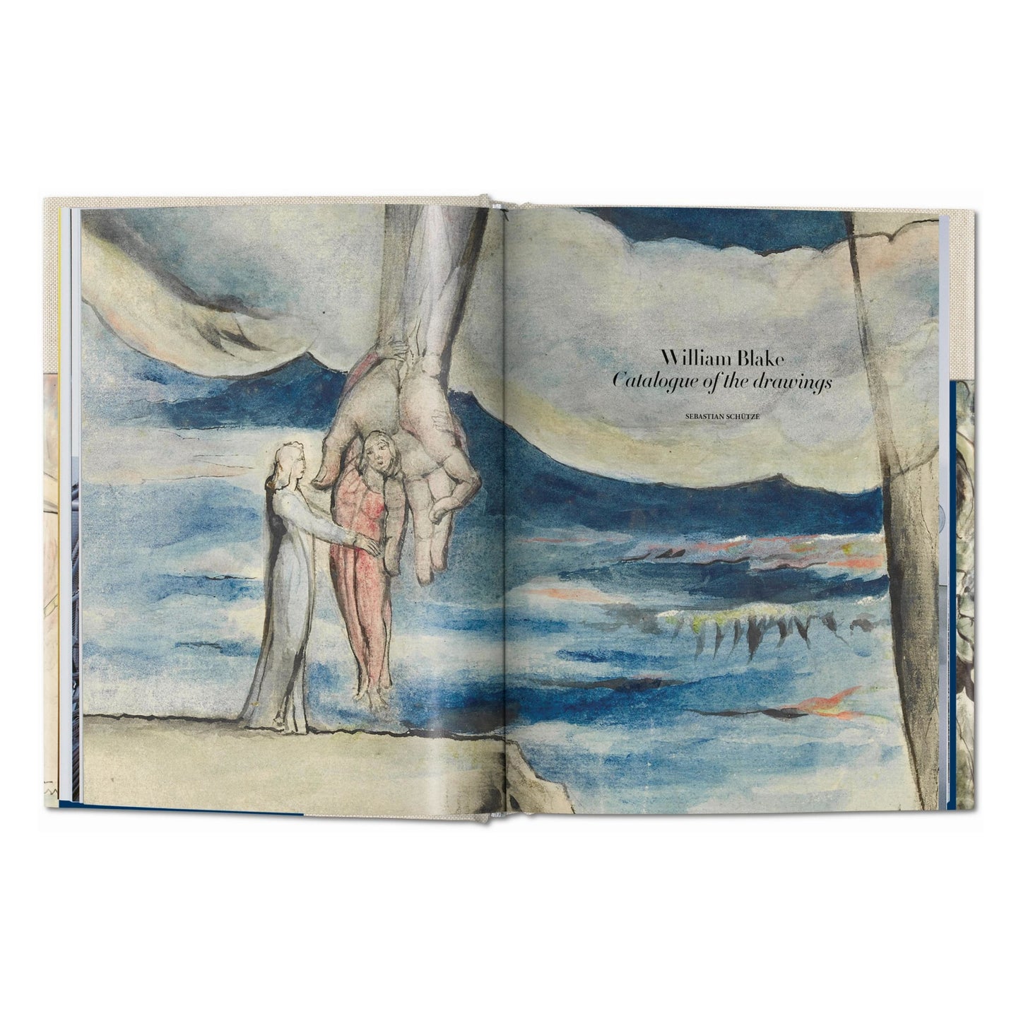 William Blake. La Divine Comédie de Dante. L'ensemble de dessins (French)