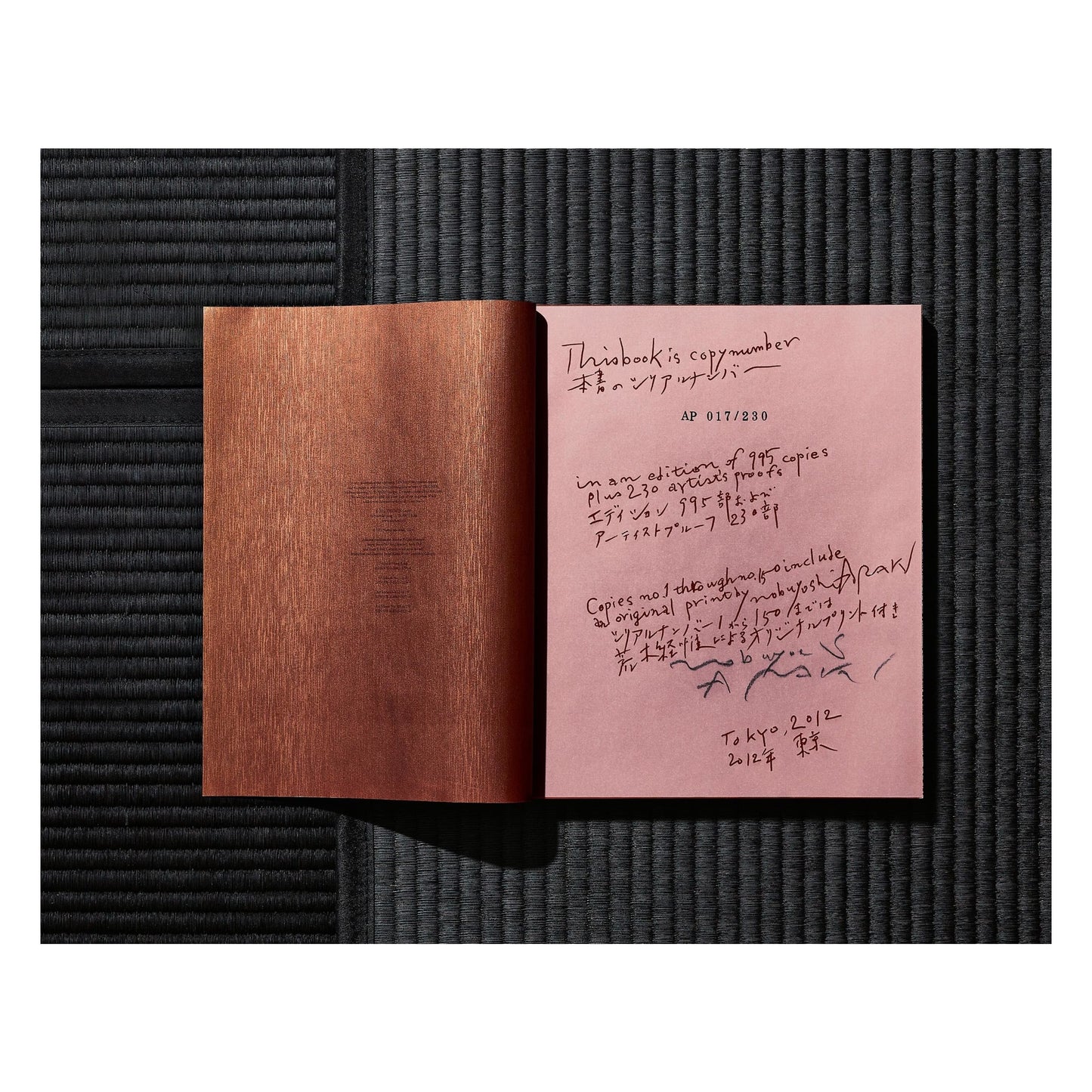 Nobuyoshi Araki. Bondage (German, French, English) (AP)