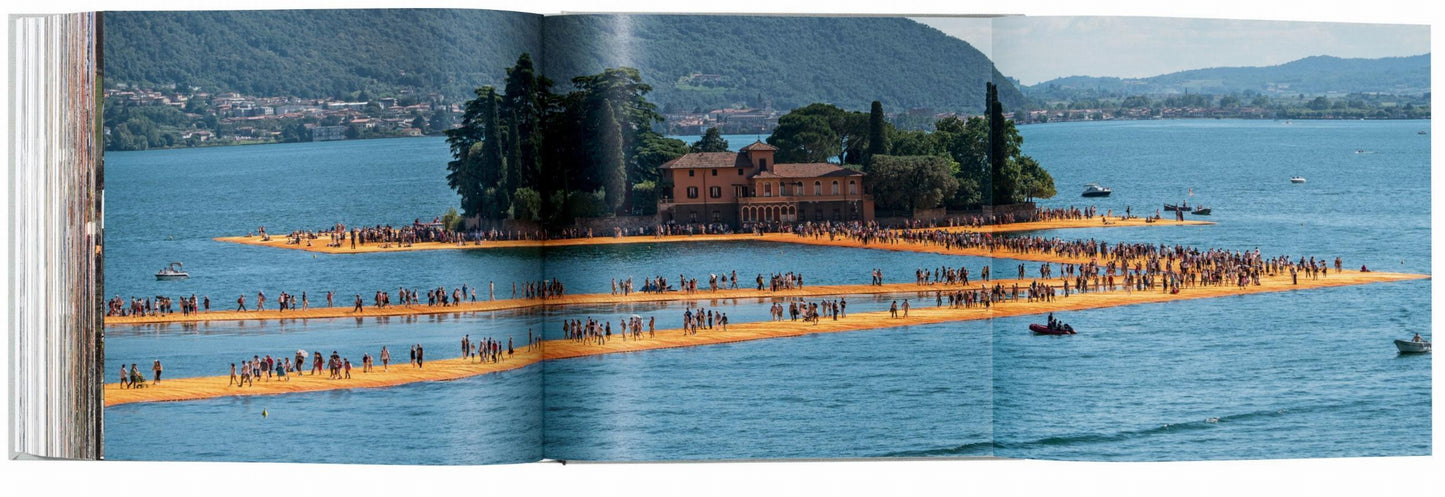 Christo and Jeanne-Claude. The Floating Piers. Art Edition No. 41–60 (Collage) (English, Italian)