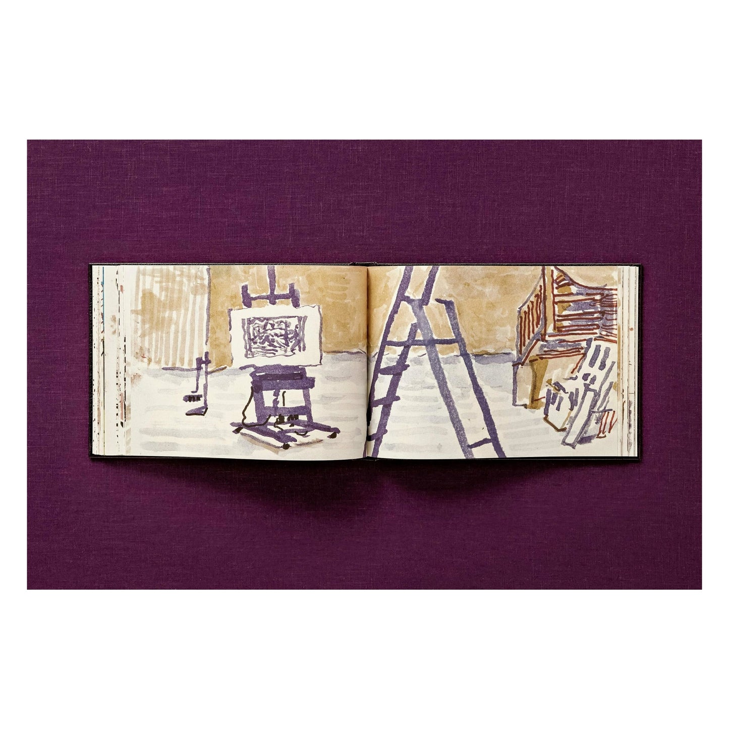 David Hockney. 220 for 2020. Art Edition No. 201–300 ‘Two Chairs and Rain on Window’ (English) (AP)