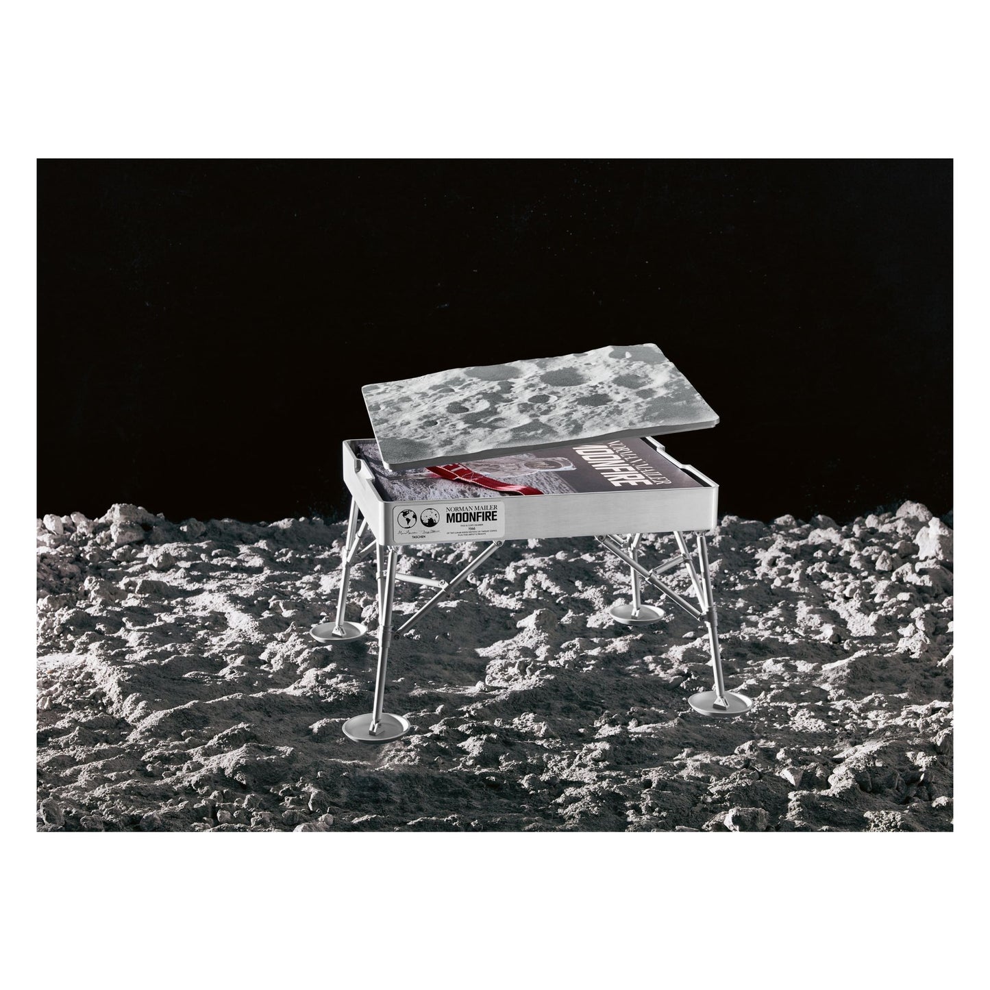 Norman Mailer, Marc Newson. MoonFire, Lunar Rock Edition No. 1,968 ‘NWA 4936’ (English)