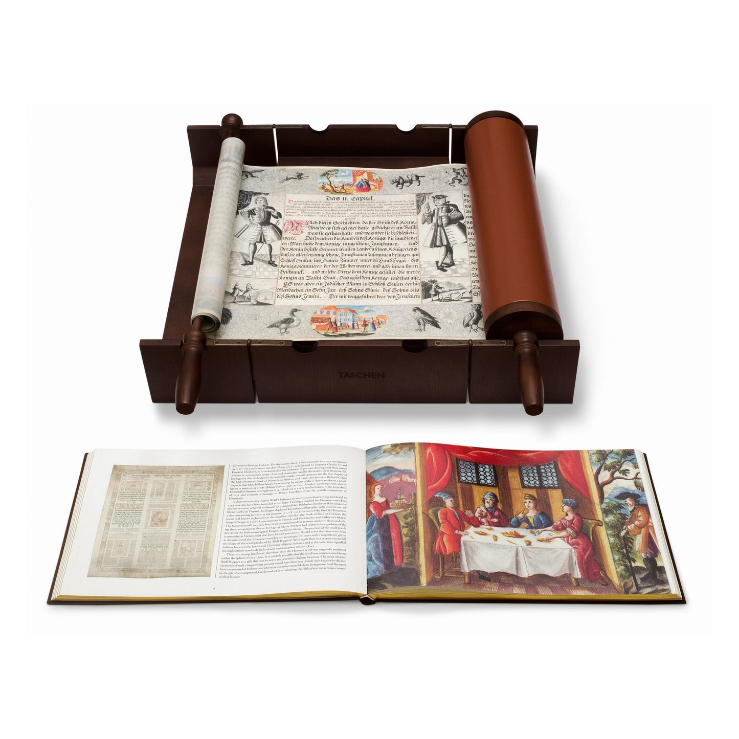 The Esther Scroll (German, French, English) (SA)