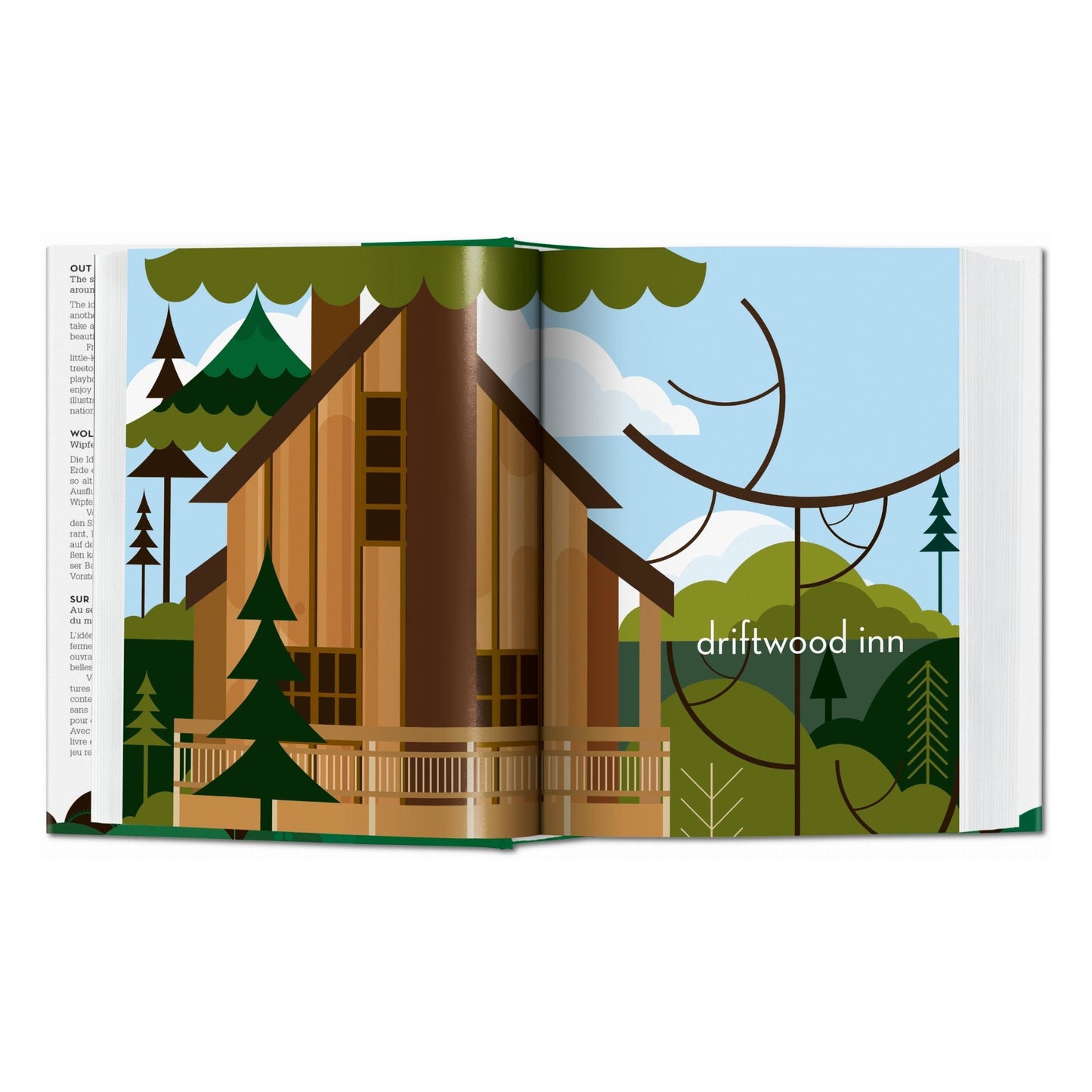 Tree Houses (German, French, English)
