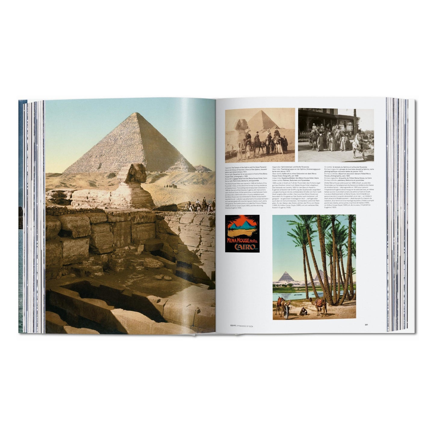 The Grand Tour. The Golden Age of Travel (German, French, English)