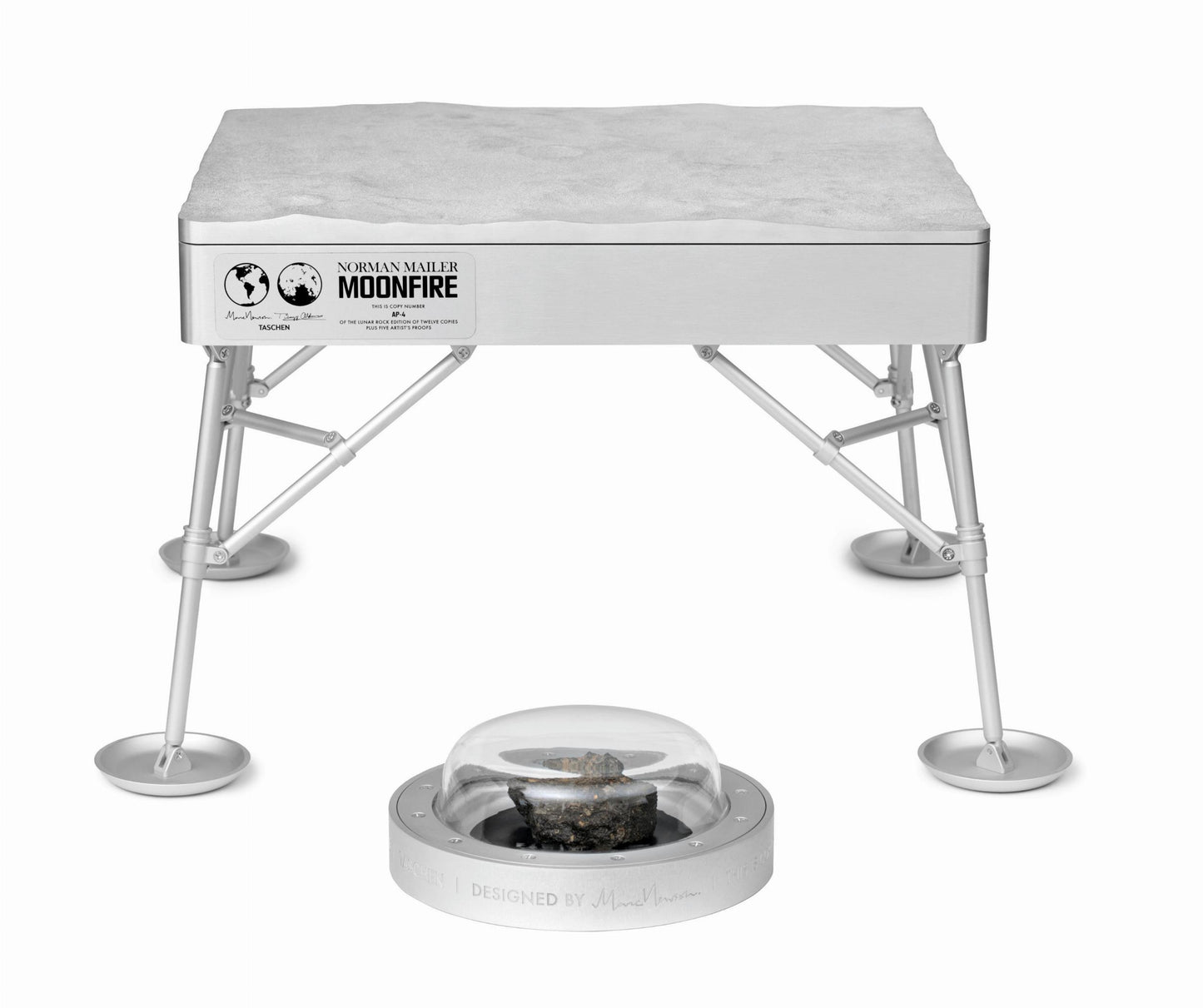 Norman Mailer, Marc Newson. MoonFire, Lunar Rock Edition No. 1,969 ‘NWA 4936’ (English)