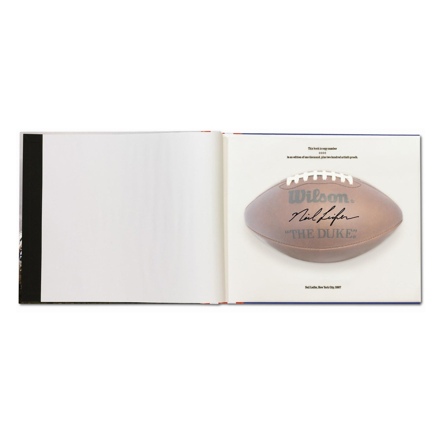 Neil Leifer. Guts & Glory. Art Edition No. 1–100 ‘Johnny Unitas’ (German, French, English)