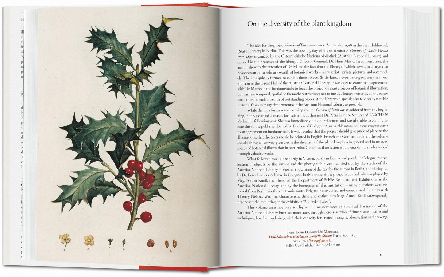 A Garden Eden. Masterpieces of Botanical Illustration. 40th Ed. (German, French, English)