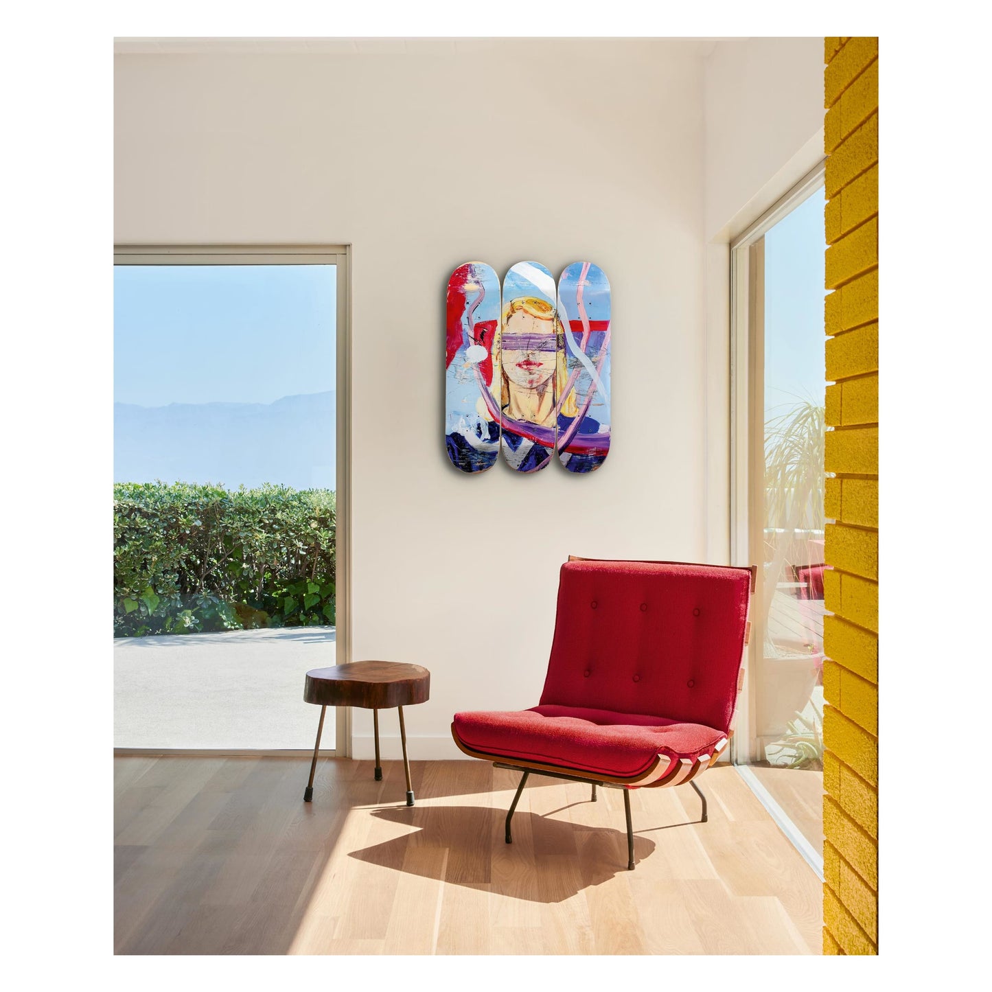 Julian Schnabel. Art Edition No. 1–75 ‘Blind Girl/Lido Blue’, 2023 (German, French, English)