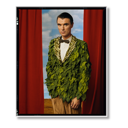 Leibovitz, Art C, David Byrne (English) (SA)