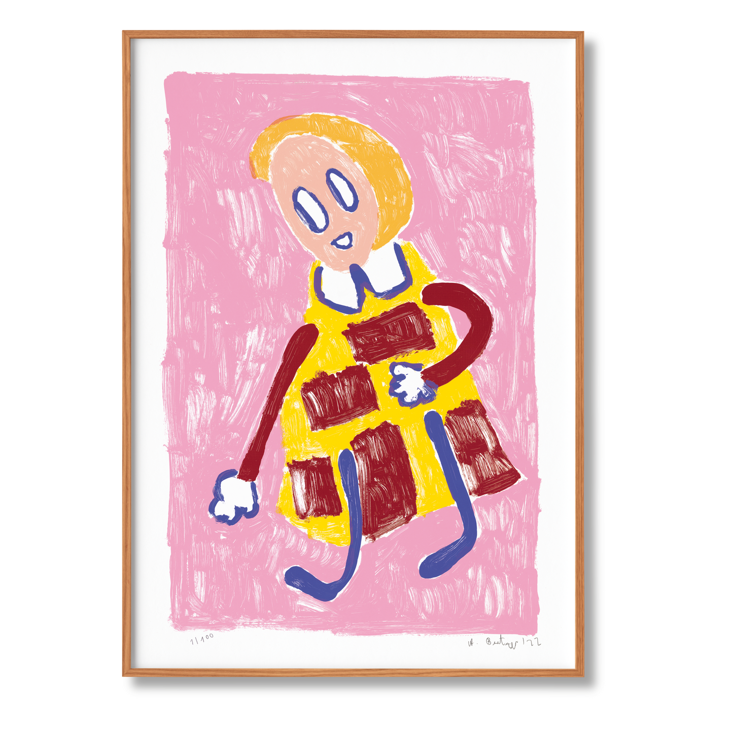 André Butzer. Screen Print ‘Untitled II’, 2022