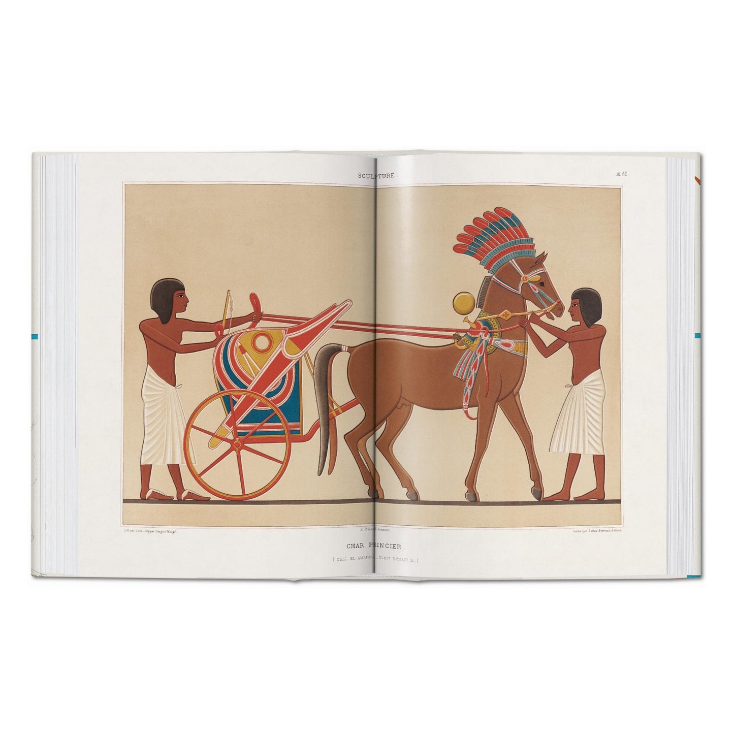 Prisse d'Avennes. Egyptian Art (German, French, English)