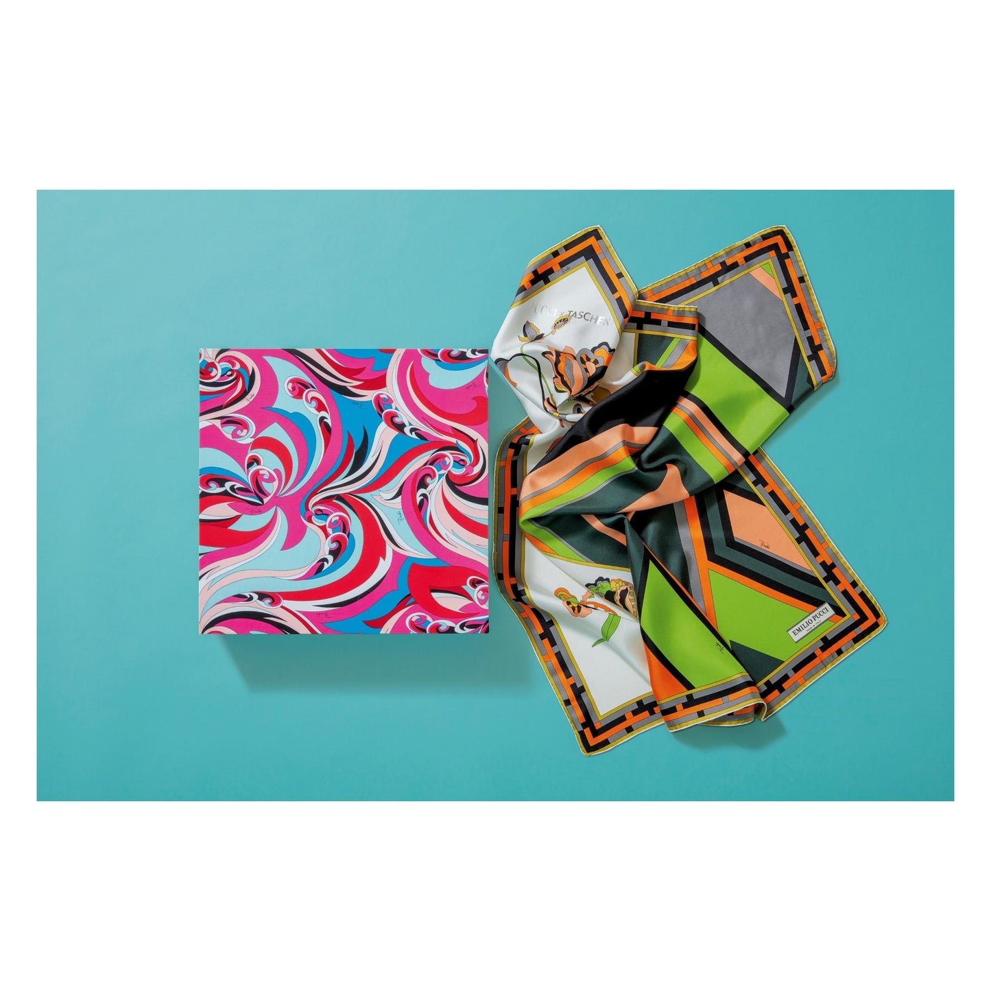 Pucci. Art Edition, Vintage Scarf (German, French, English, Italian)